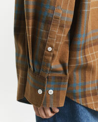 Camisa extragrande de cuadros