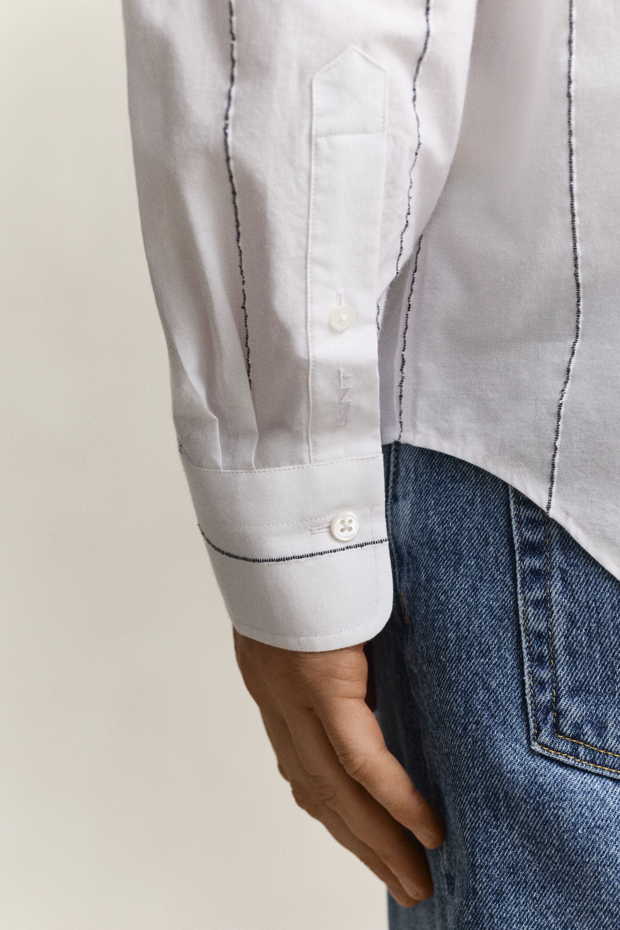 Camisa de chenilla texturizada