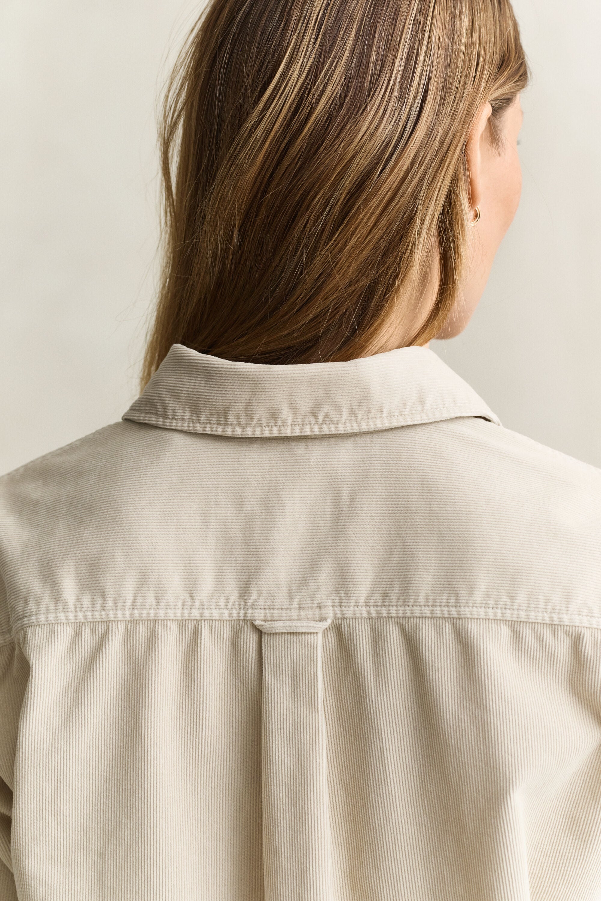 Camisa Relaxed Fit de pana