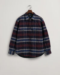 Sobrecamisa de franela acolchada