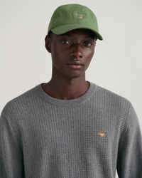 Jersey de cuello redondo y algod&oacute;n Texture