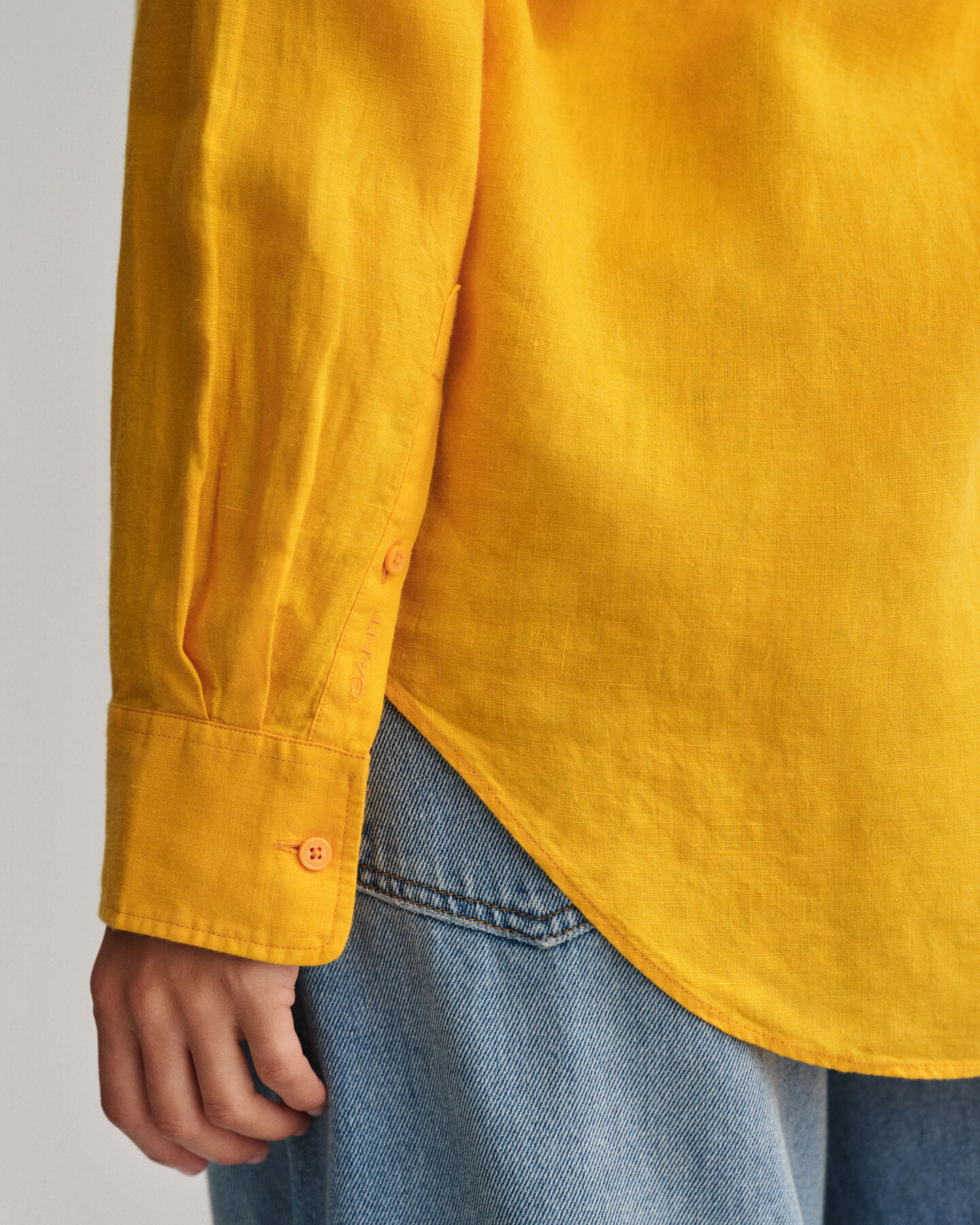 Camisa Relaxed Fit de lino