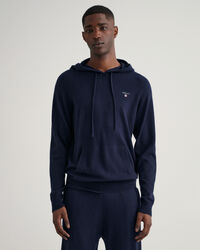 Sudadera de punto con capucha