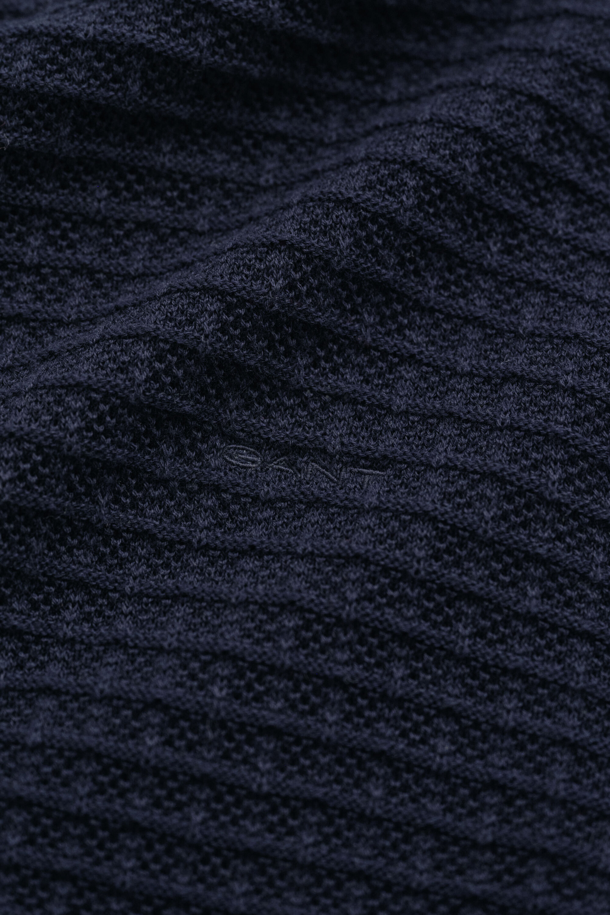 Jersey de cuello redondo con textura