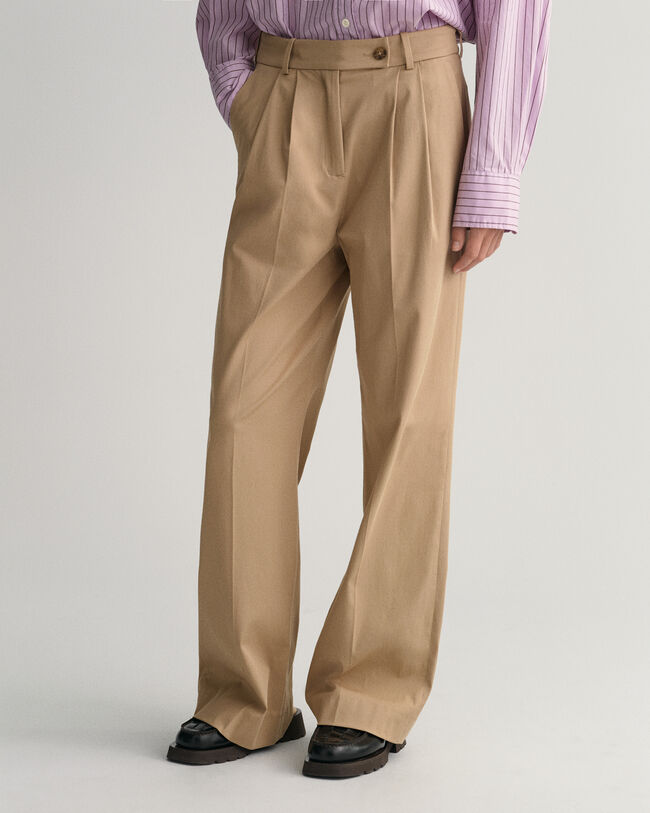 Pantalones chinos Relaxed Fit de talle alto