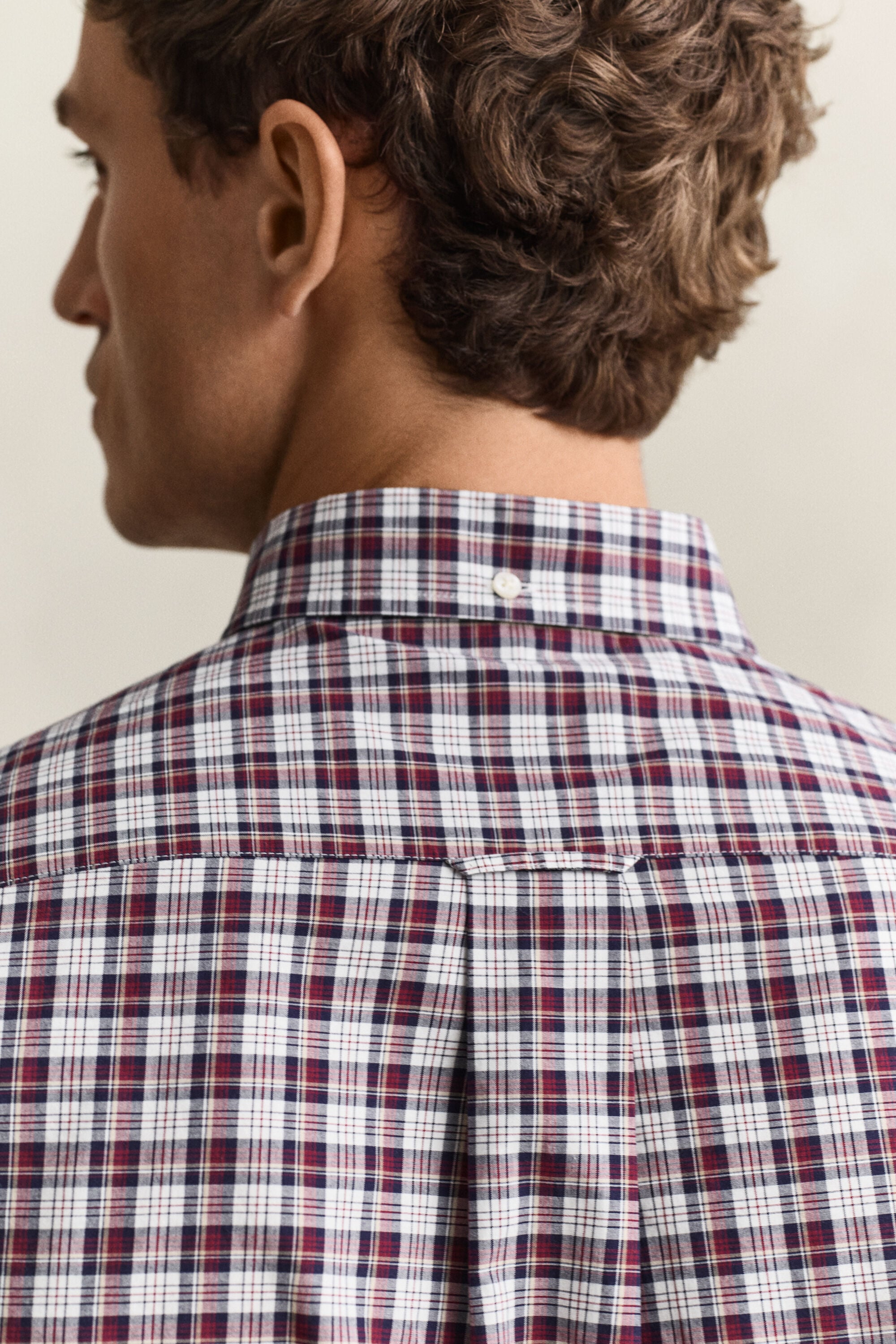 Camisa de popelina a cuadros