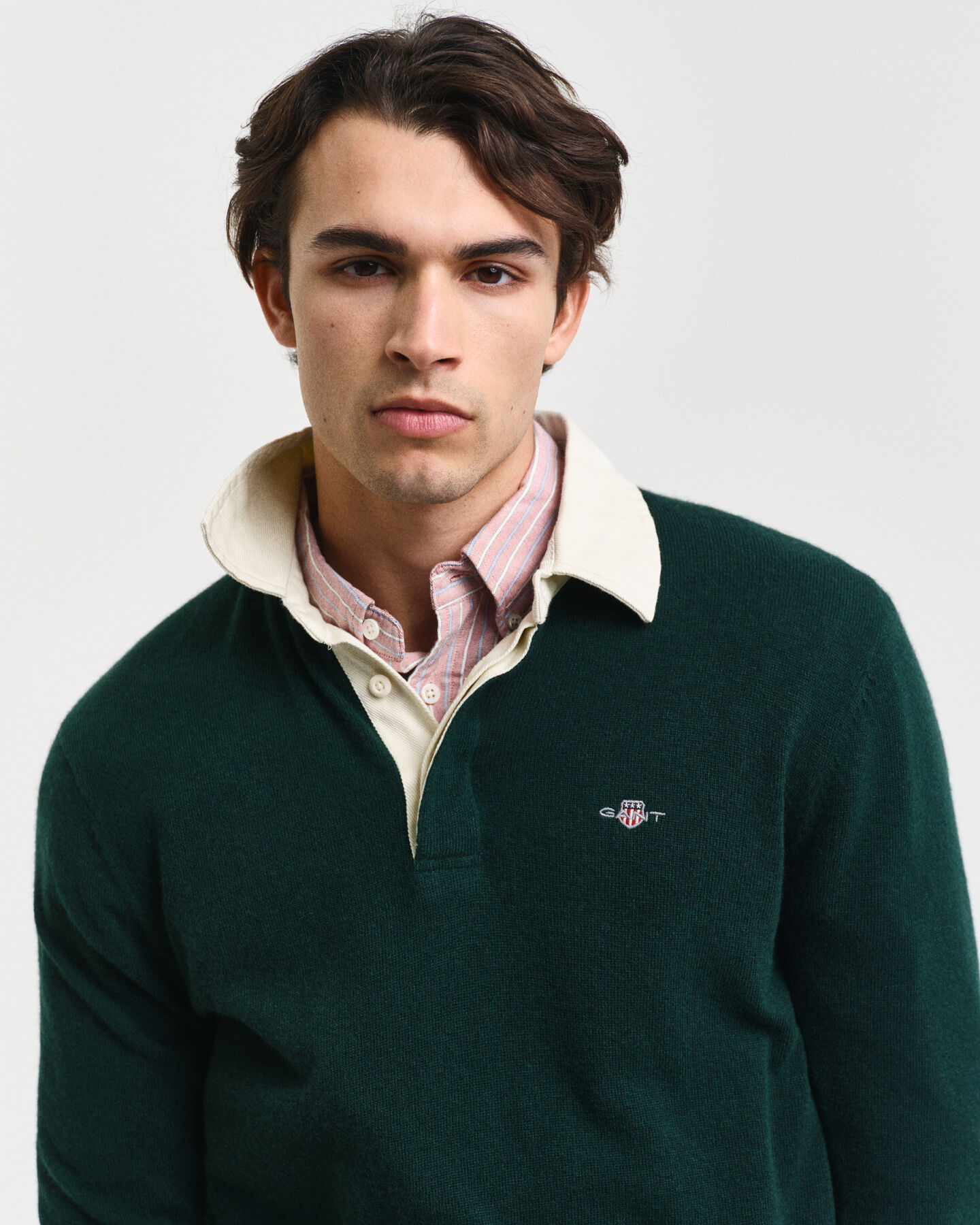 Rugger en lana de oveja extrafina