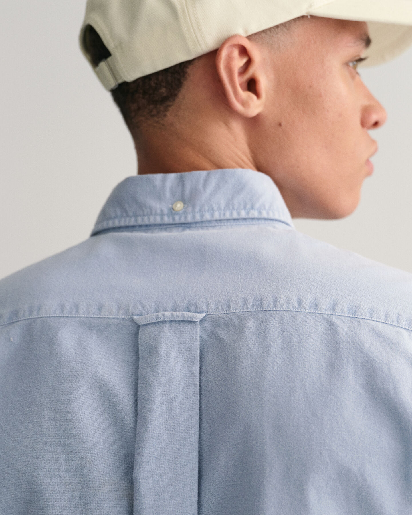 Camisa Oxford Regular Fit cepillada