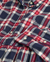 Vestido camisero de franela a cuadros Teen Girls