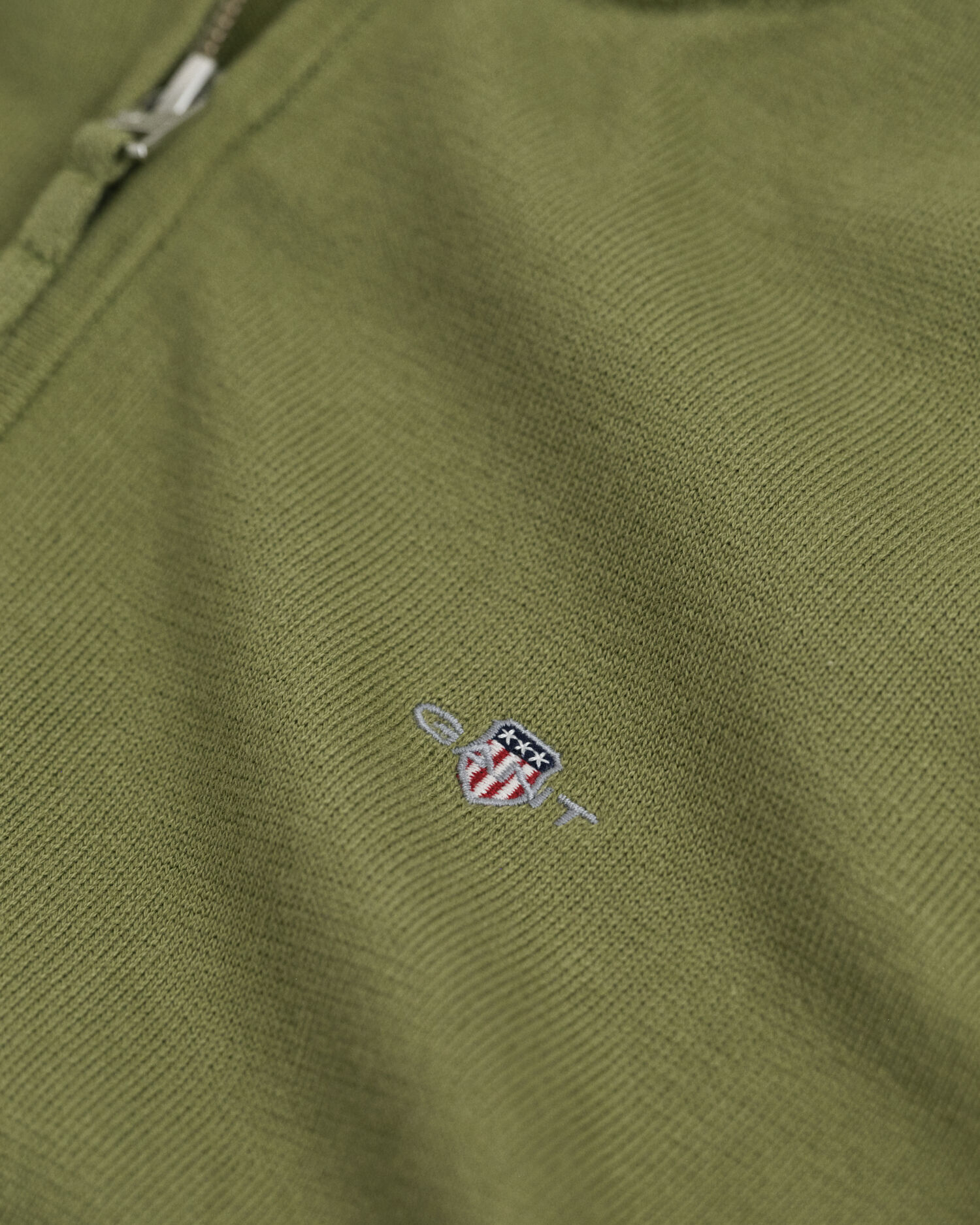 Jersey con media cremallera de algodón Shield Teens