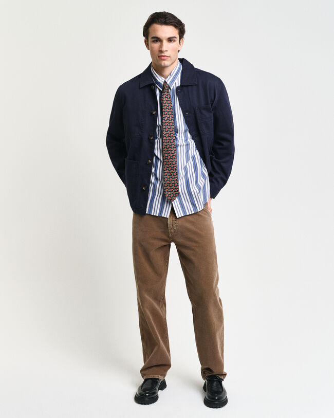 Sobrecamisa teñida en prenda