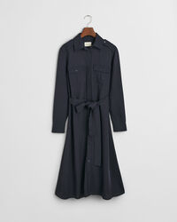 Vestido camisero con bolsillo