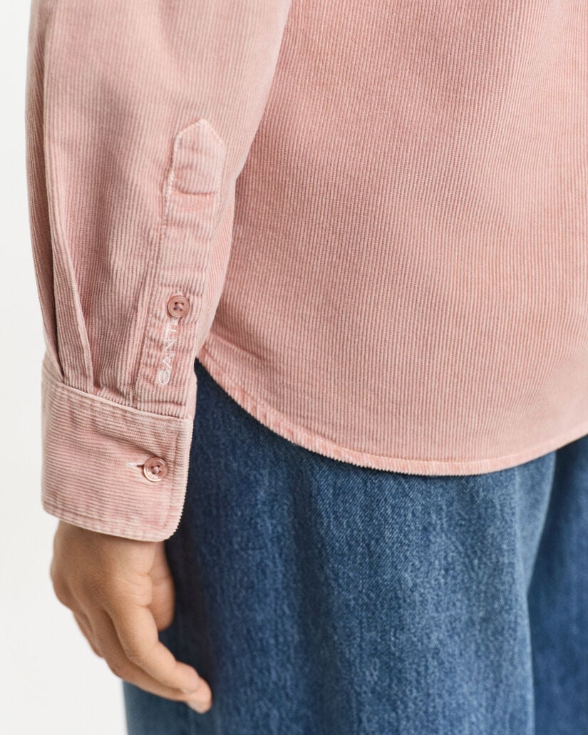 Camisa Regular Fit de pana