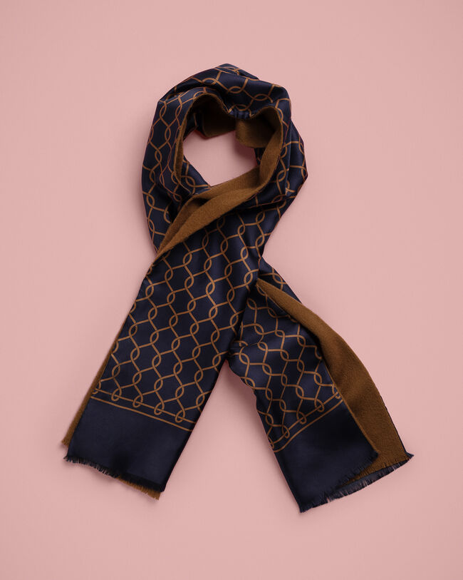 Bufanda de seda, lana y cachemir