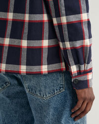 Sobrecamisa de franela a cuadros