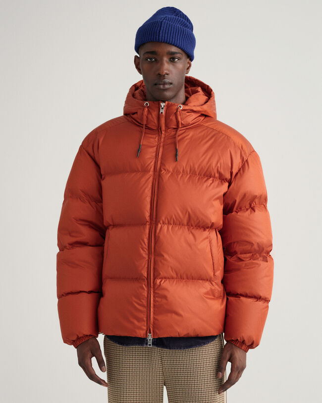 Chaqueta acolchada con lustre