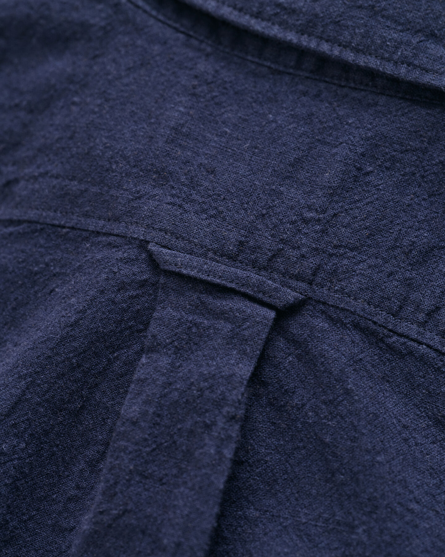 Camisa de manga corta en algod&oacute;n y lino Kids