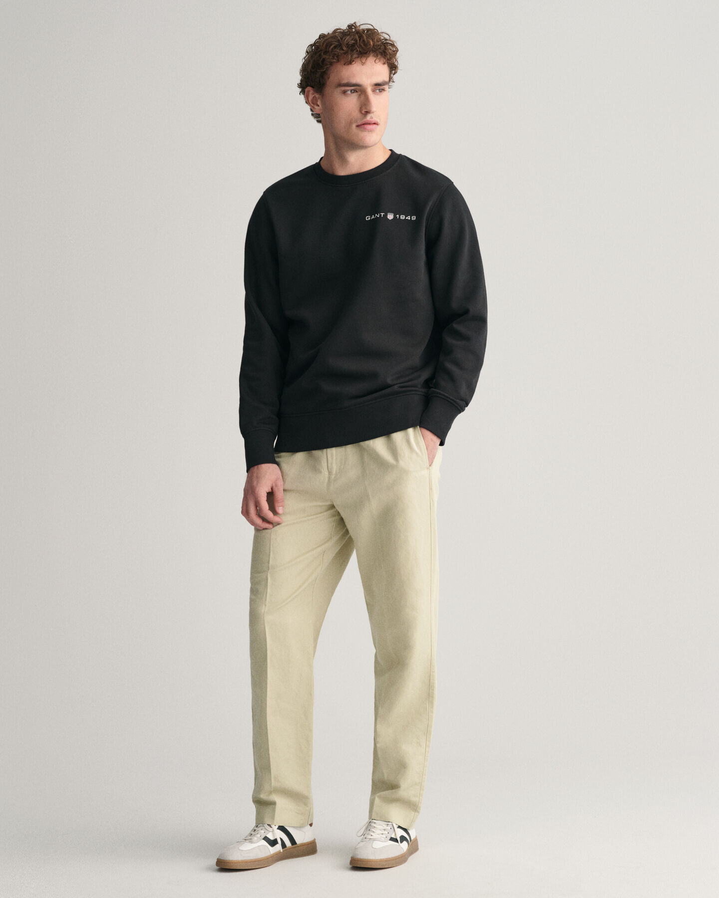 Sudadera de cuello redondo estampada Graphic