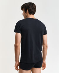 Paquete de dos camisetas de cuello de pico