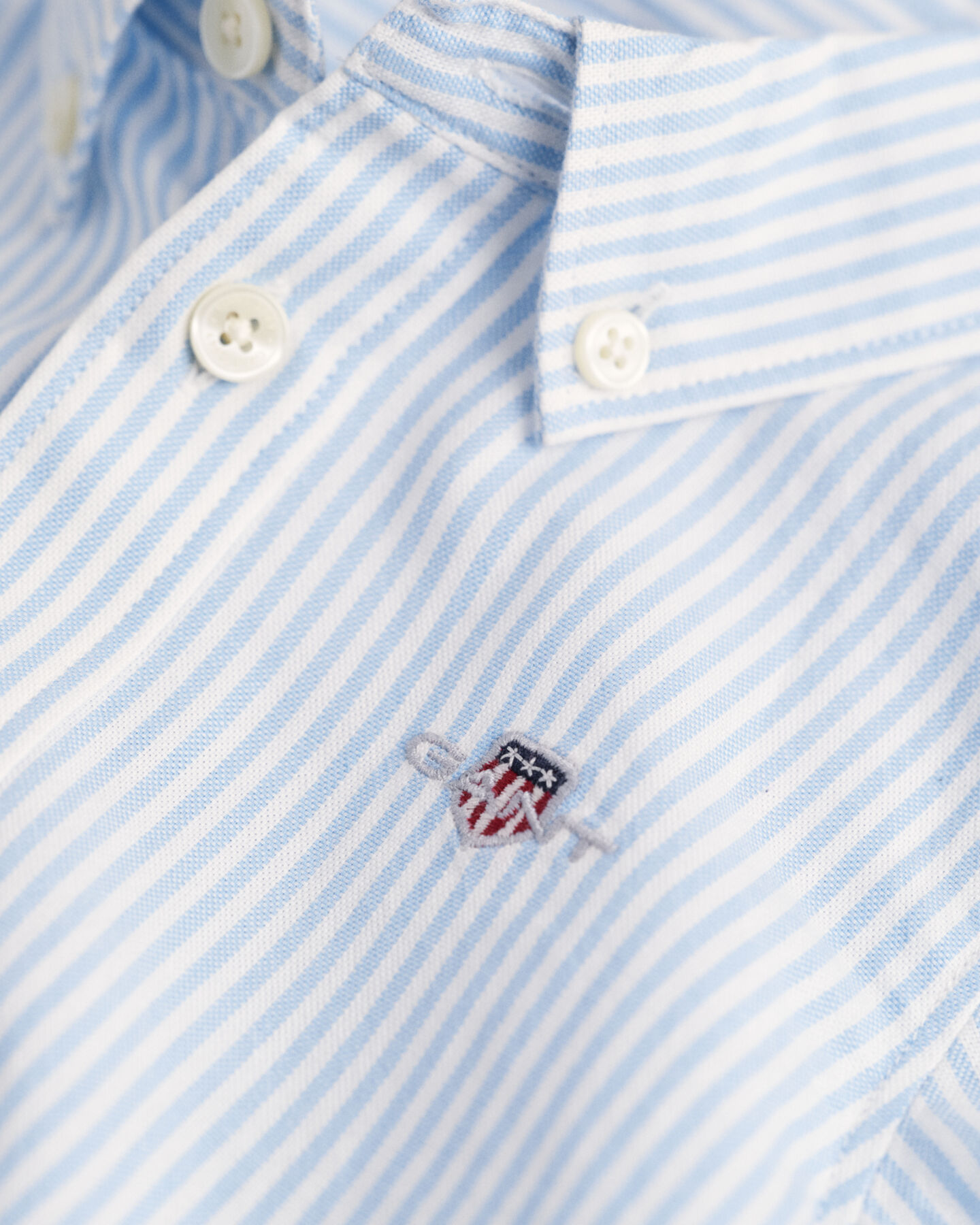 Camisa Oxford de rayas Baby