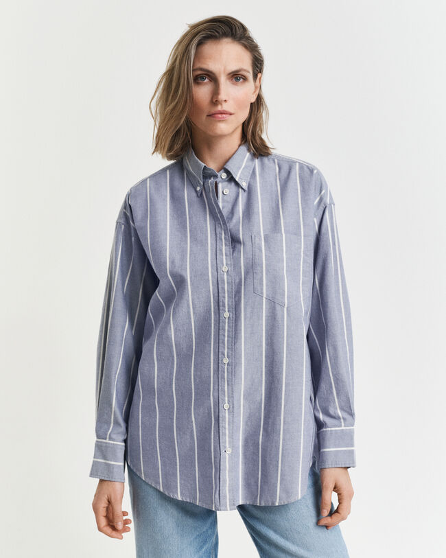 Camisa Oxford Oversized Fit clásica