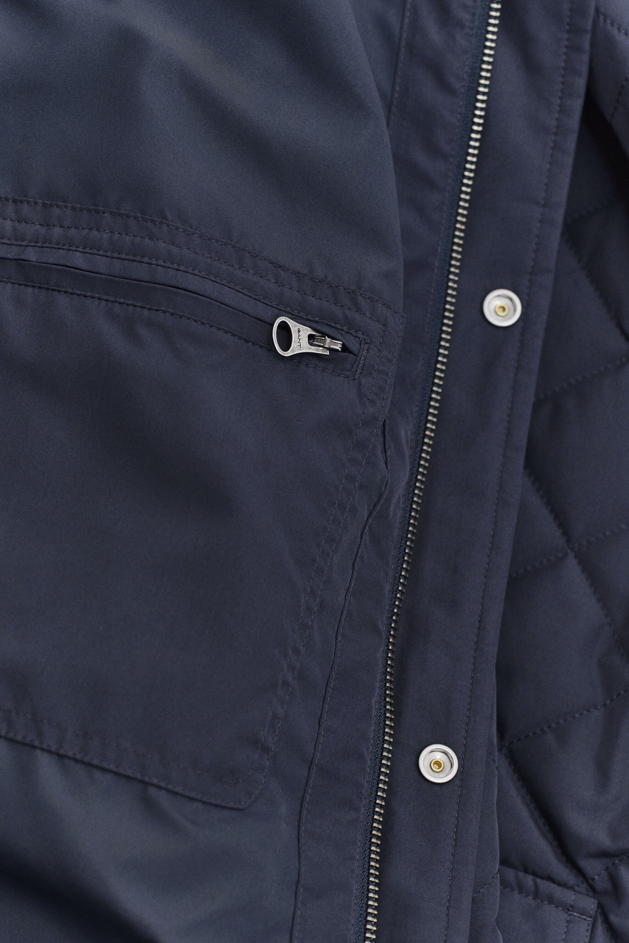 Chaqueta acolchada de largo medio