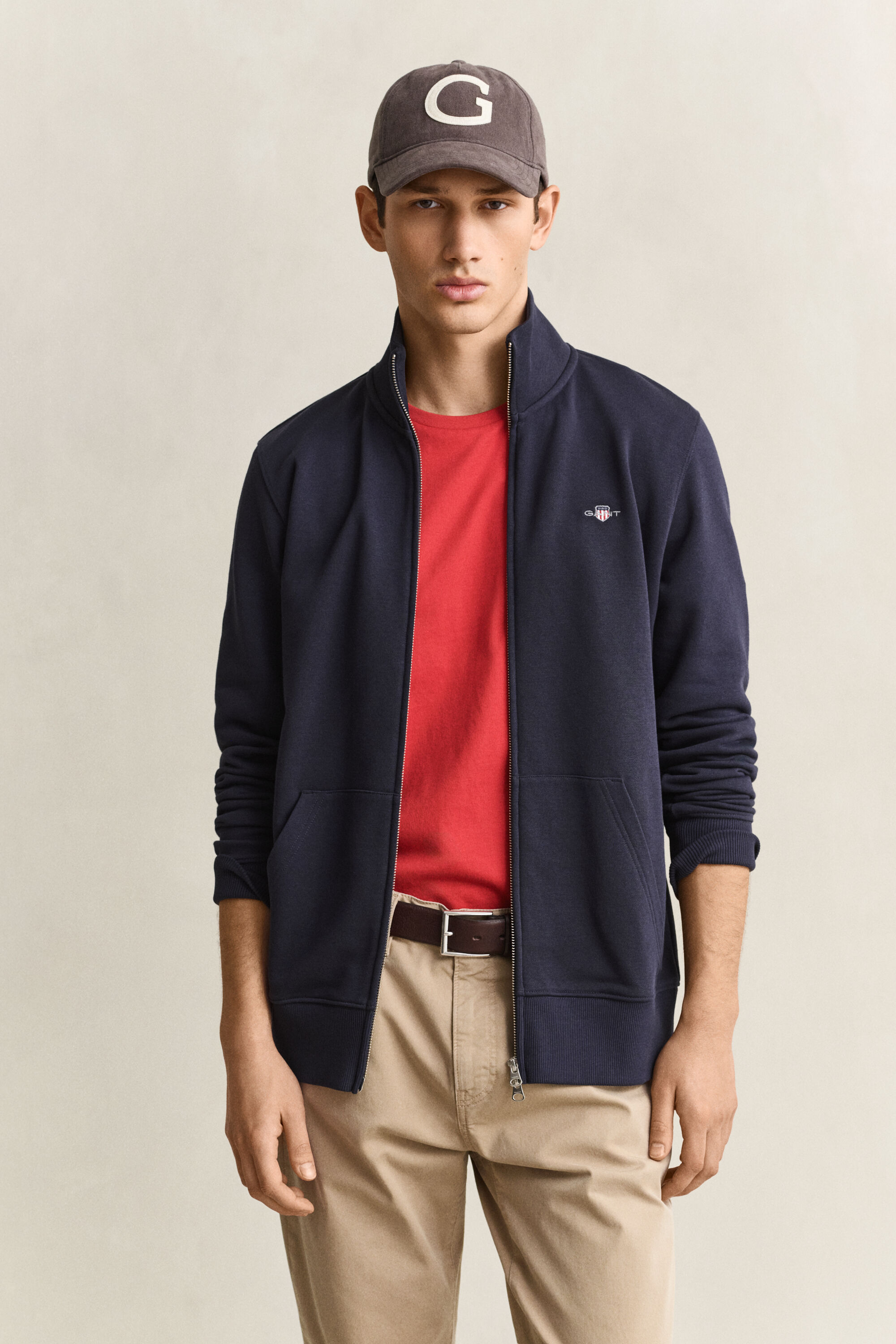 Sudadera Shield con cremallera