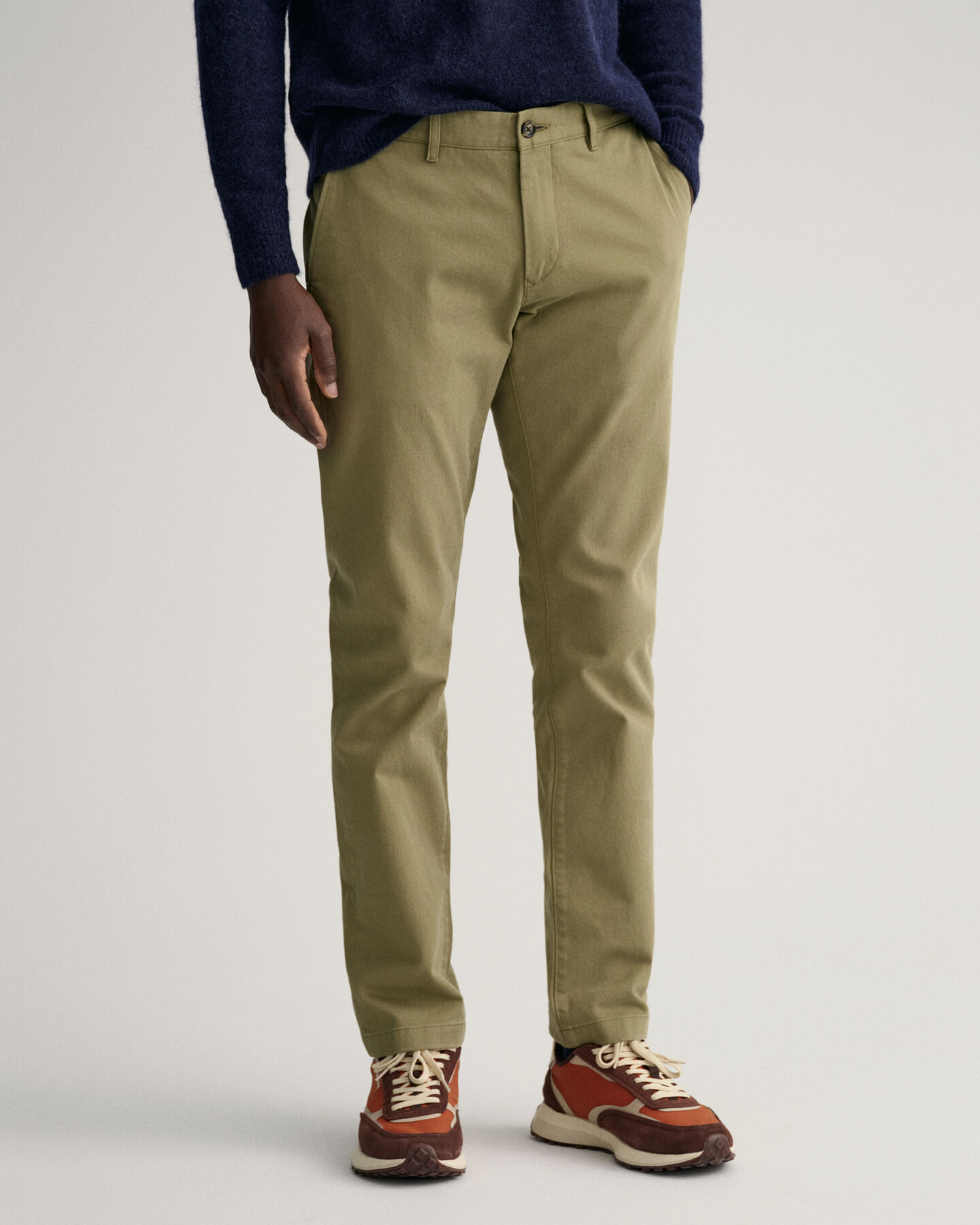 Pantalones chinos Slim Fit Comfort Super Hallden
