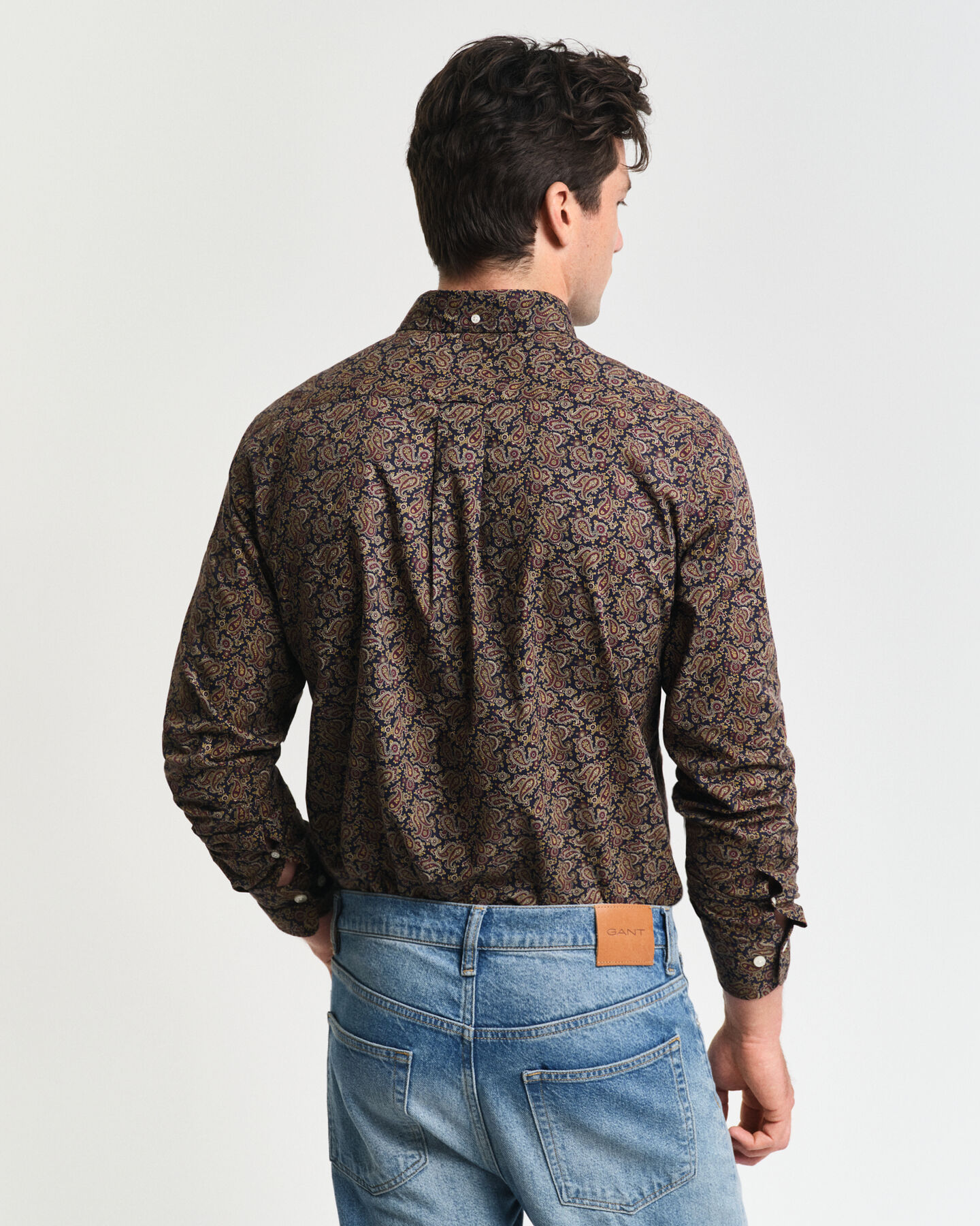 Camisa con estampado de cachemir Regular Fit