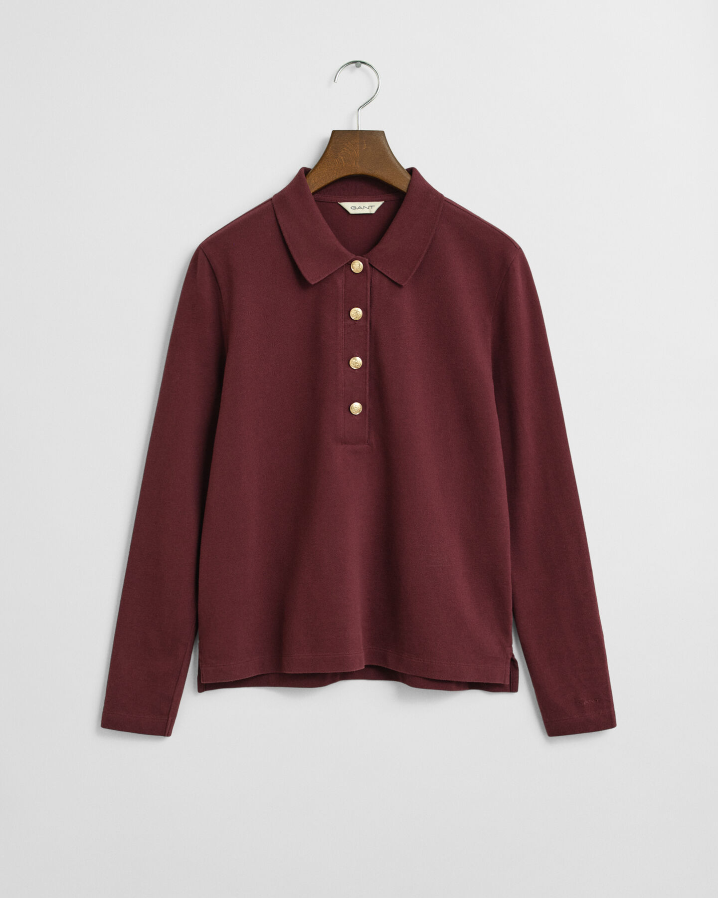 Polo de piqué de manga larga