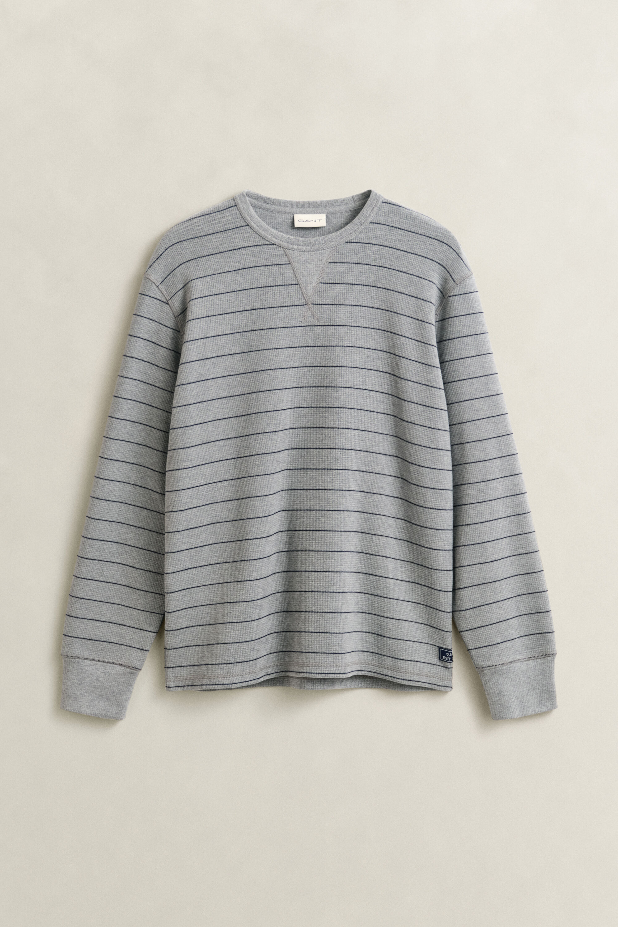 Sudadera de rayas texturizada