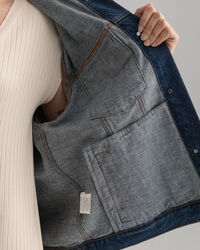 Cazadora vaquera extragrande