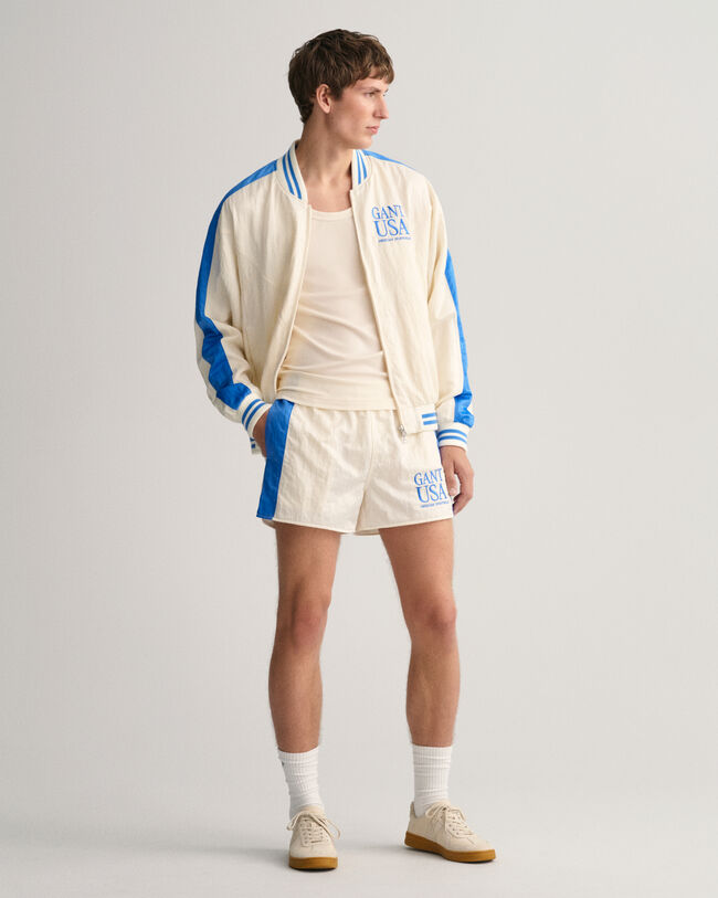 Pantalones cortos de running en satén