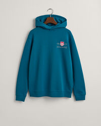 Sudadera con capucha Contrast Shield Teens