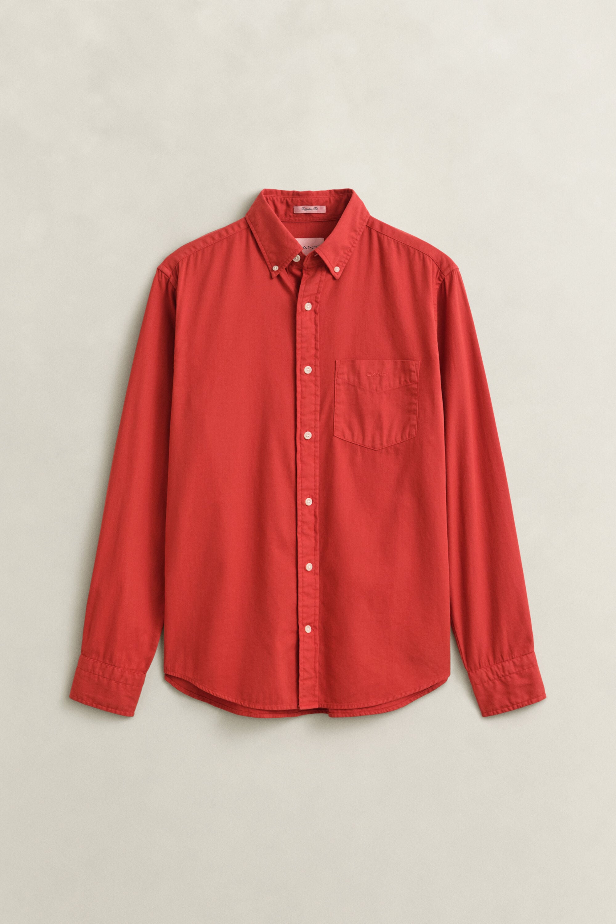Camisa Regular Fit de sarga