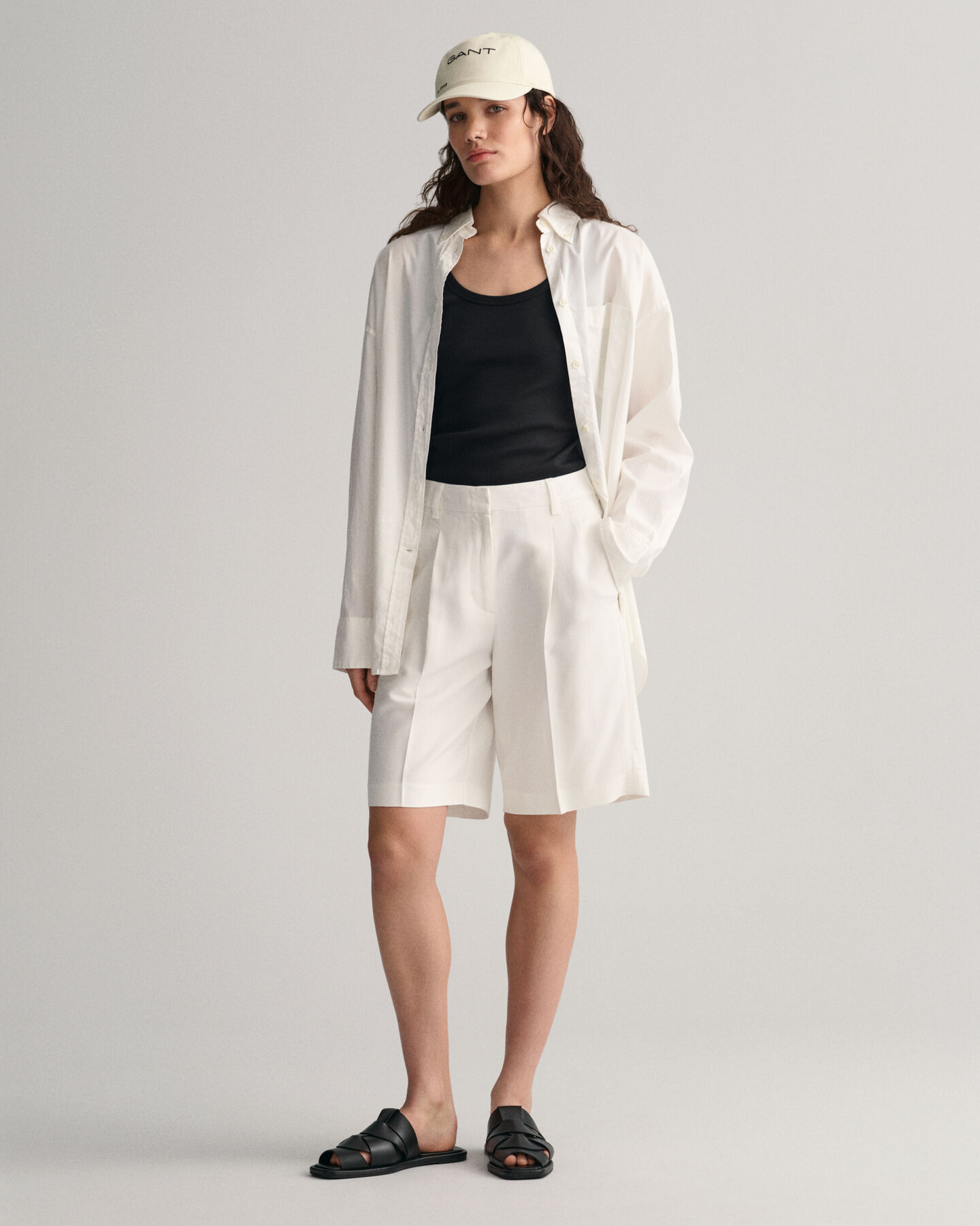 Pantalones cortos de pinzas Relaxed Fit