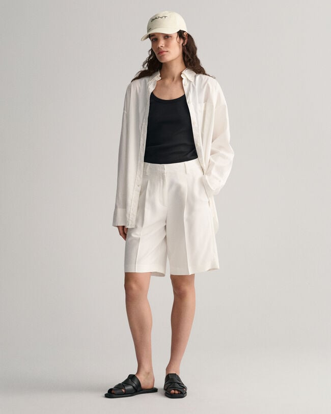 Pantalones cortos de pinzas Relaxed Fit