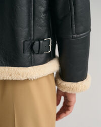 Chaqueta de borreguito grueso