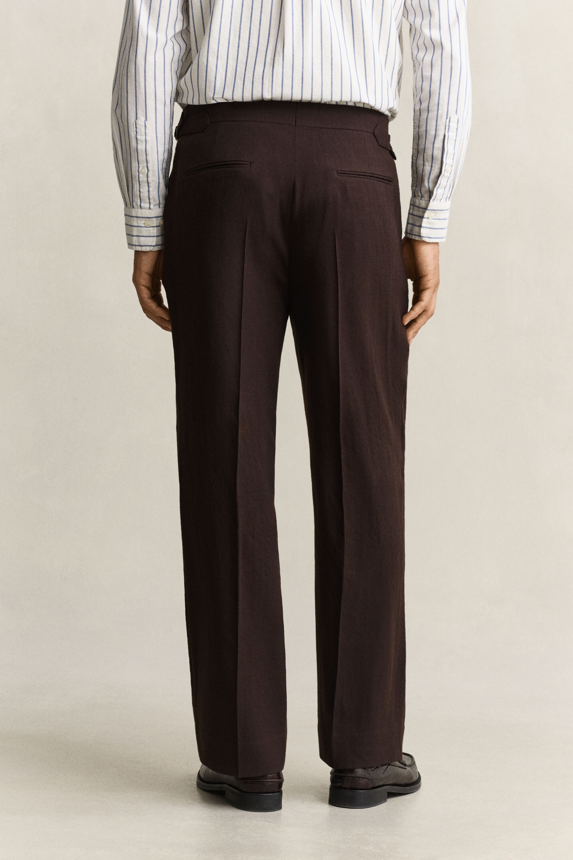 Pantalones de traje de lana