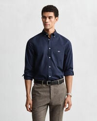 Camisa Regular Fit clásica de popelina