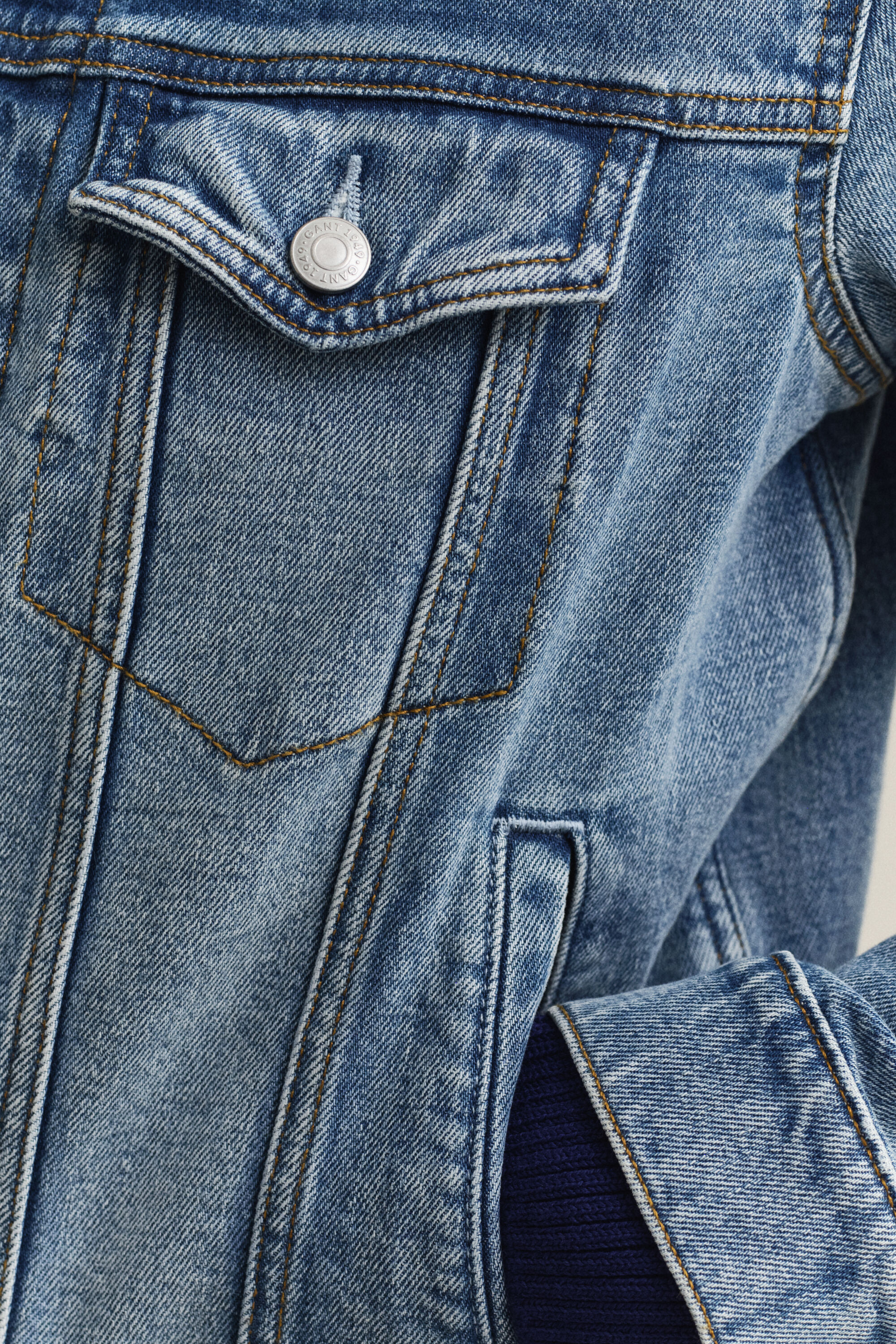 Cazadora vaquera Trucker