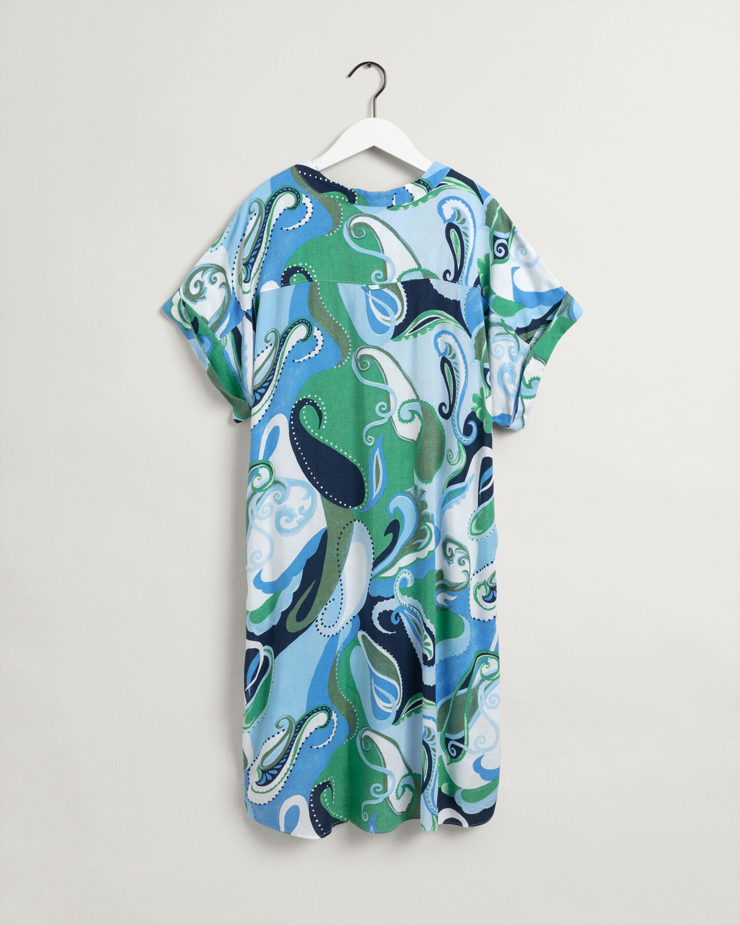 Túnica con estampado de cachemir