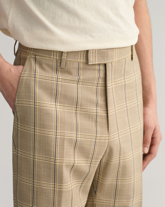 Pantalones de vestir a cuadros