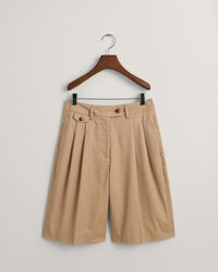 Pantalones chinos cortos de pinzas Relaxed Fit