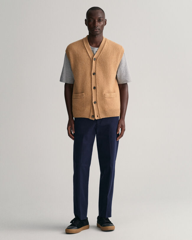 Pantalones de vestir Peached Cotton