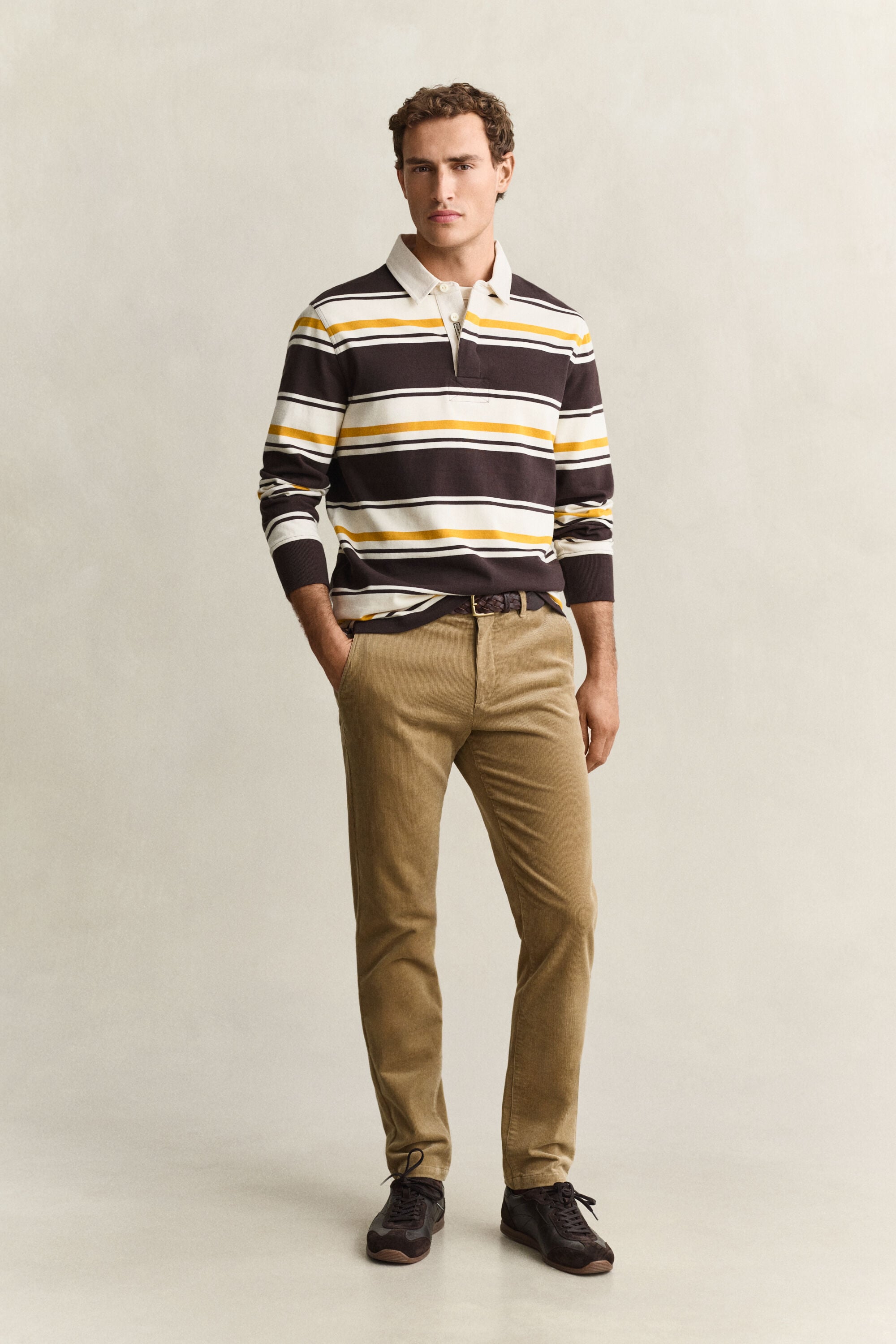 Pantalones chinos Slim Fit de pana