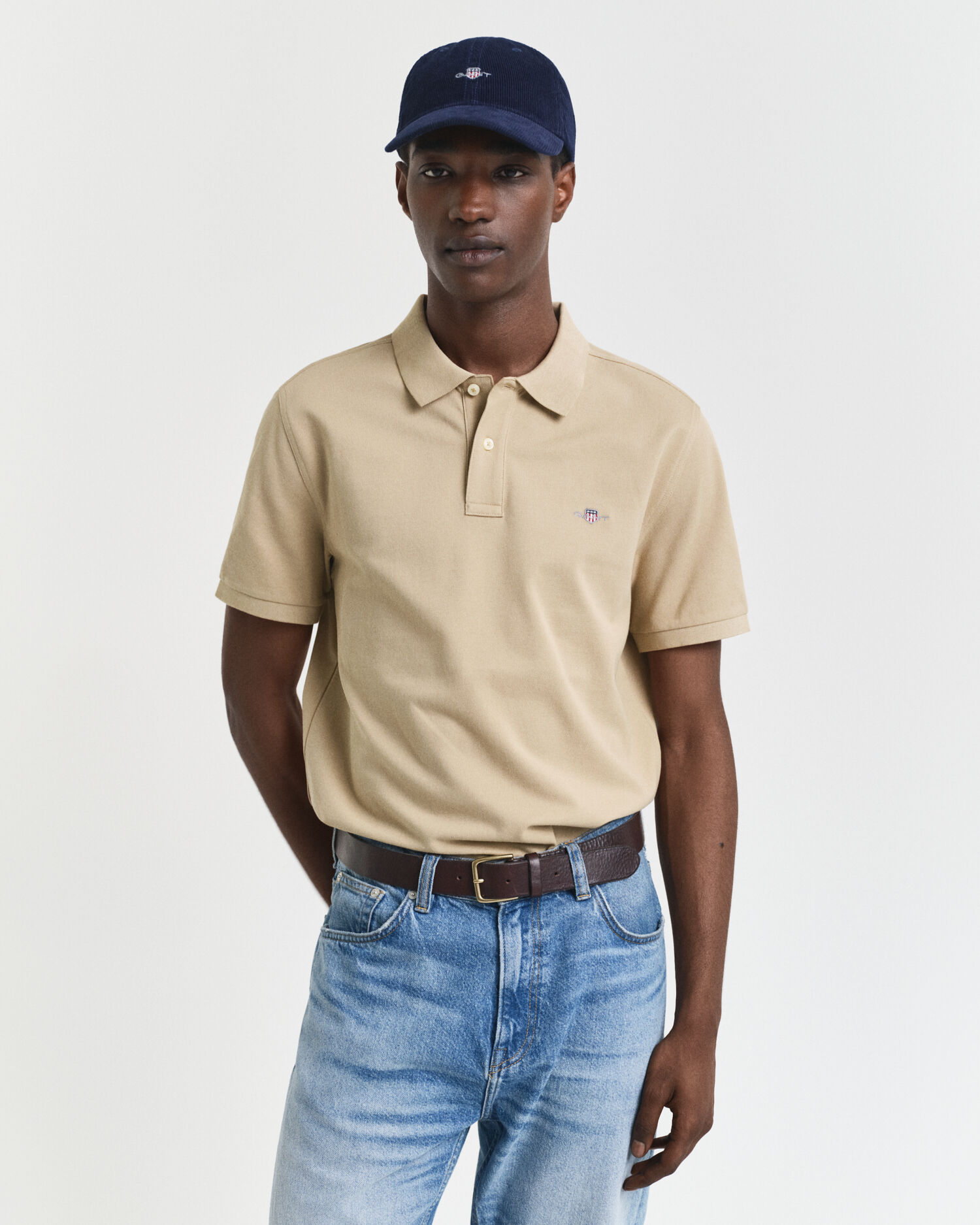 Polo de piqué Regular Fit Shield