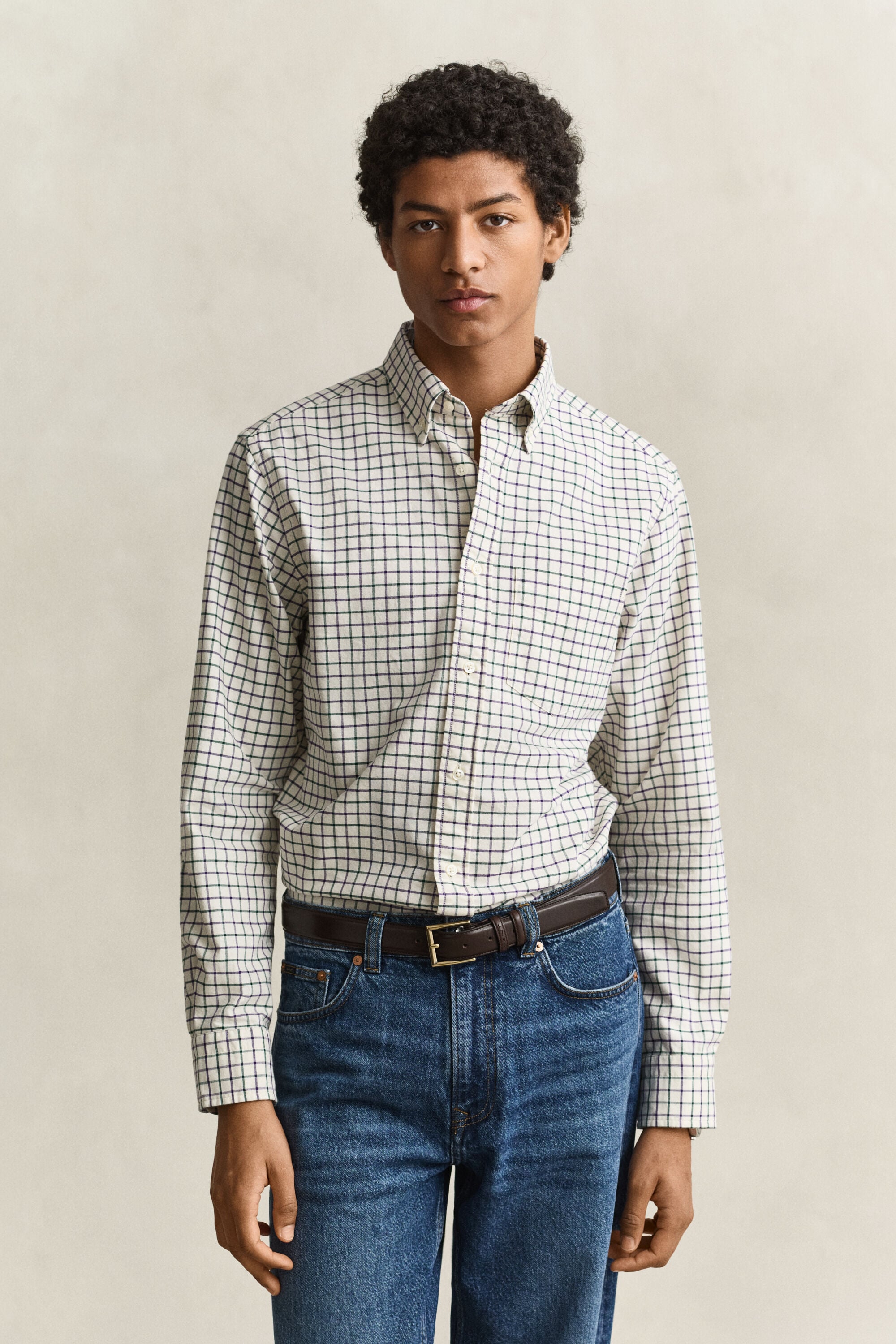 Camisa Oxford Archive de cuadros