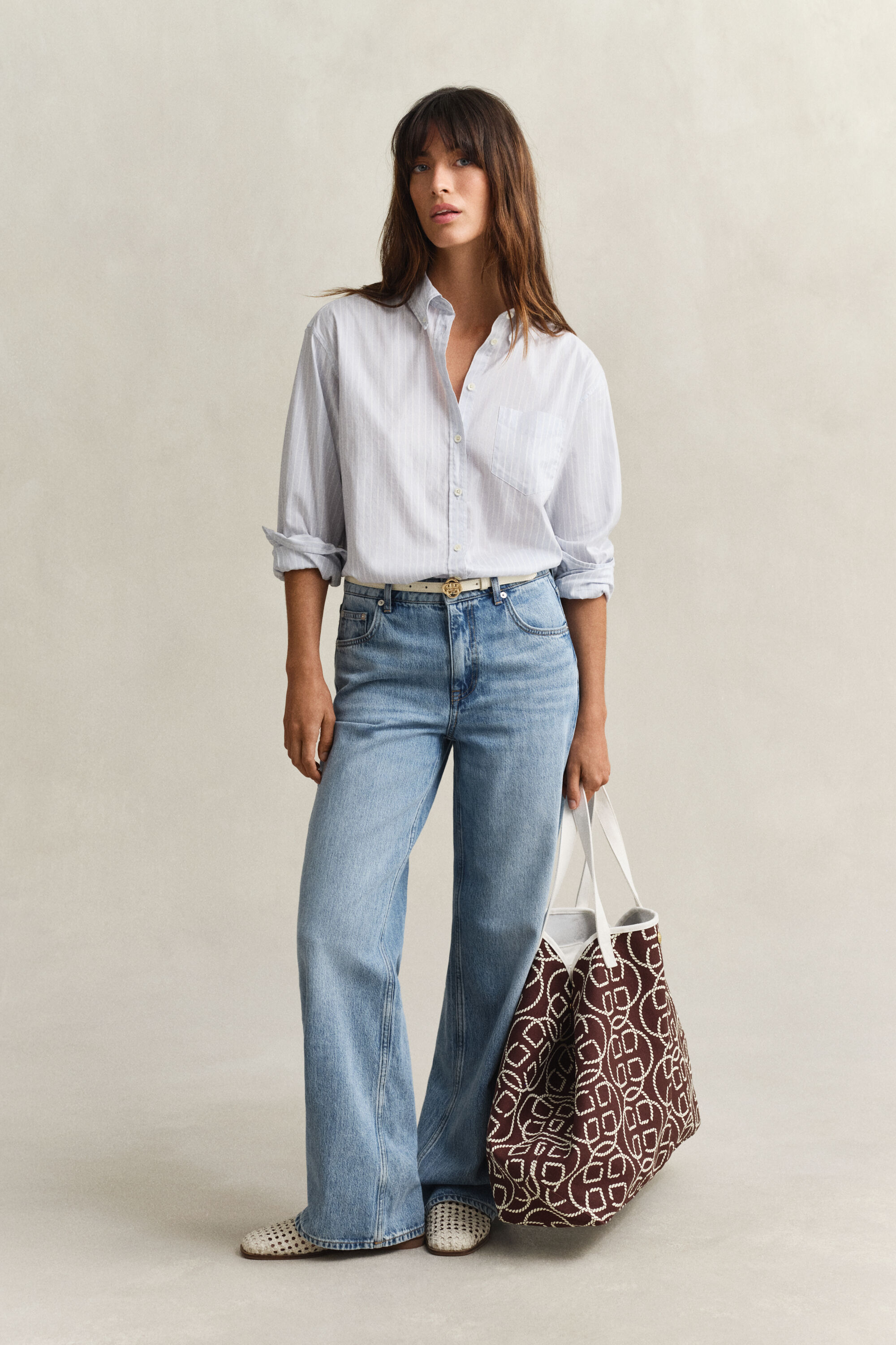 Camisa Oxford Luxury a rayas