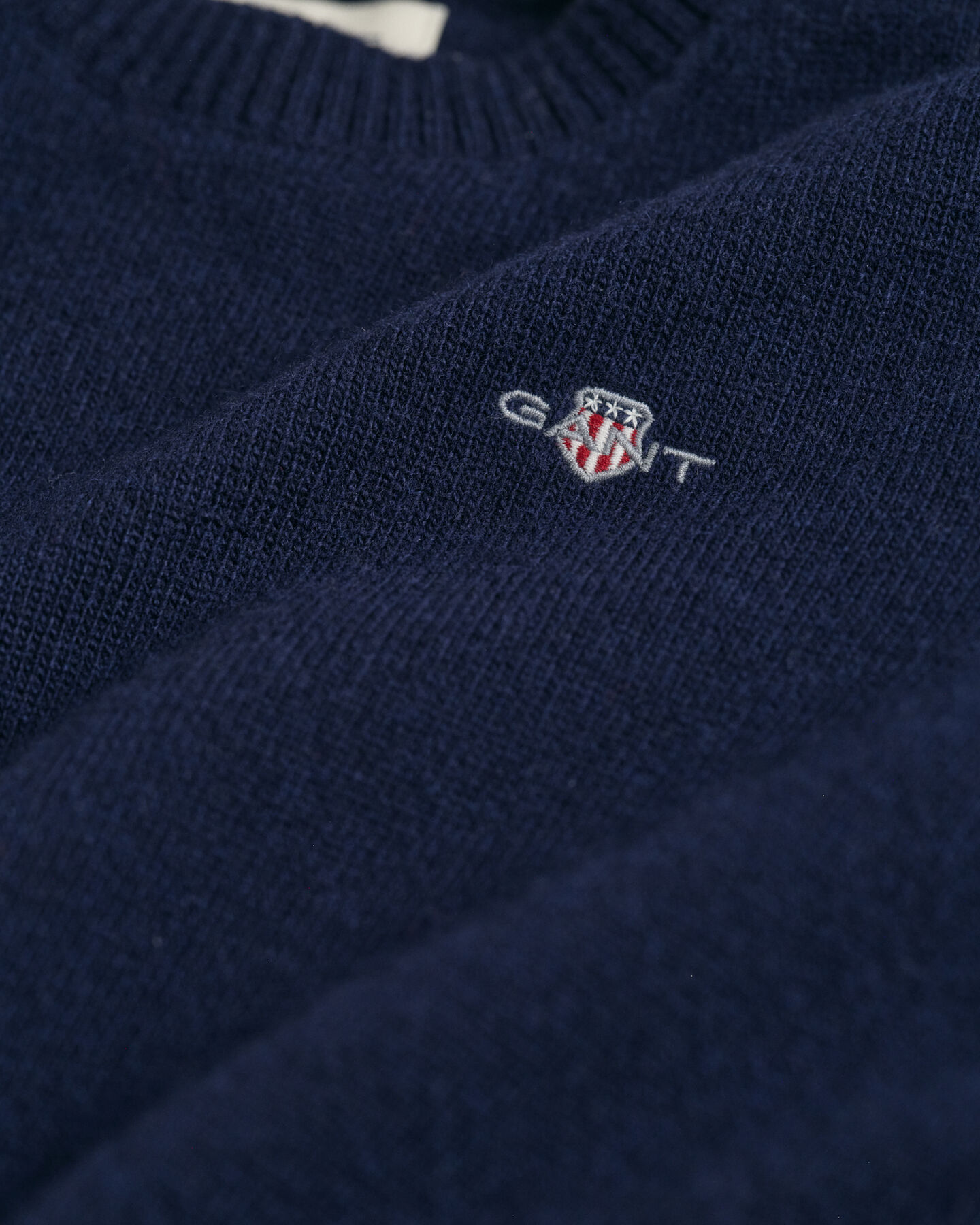 Jersey de cuello redondo en lana de oveja Kids